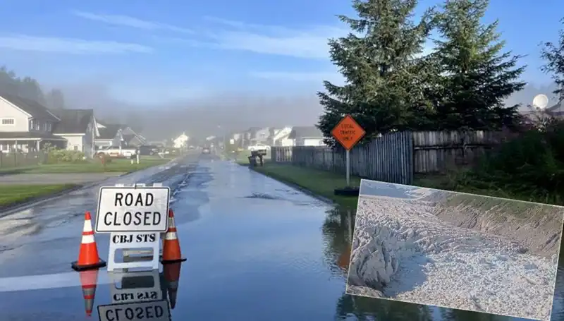 Alaska'da Buzul Barajı Taşma Tehdidiyle Tahliye Uygulaması Başlatıldı