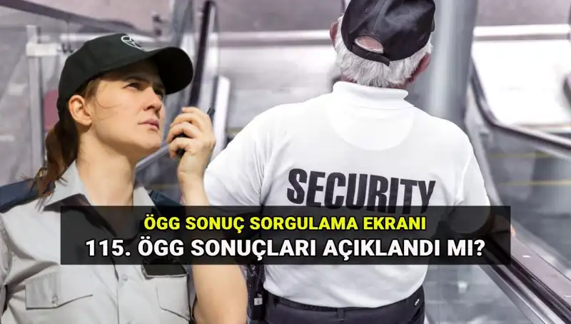 115. Dönem EGM Özel Güvenlik Sınav Sonuçları Açıklanmak Üzere!