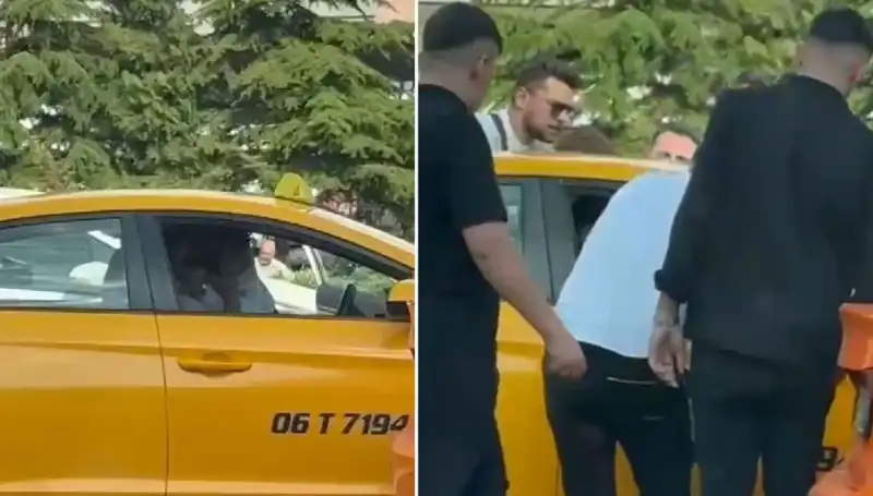 Trafikte Kızışan Tartışma: Taksi Şoförüne Yumrukla Müdahale!