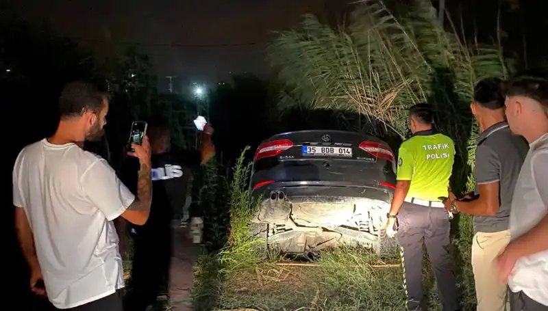 Dur İhtarıyla Kaçan Trafik Magandası Dere Yatağına Düşerek Yakalandı