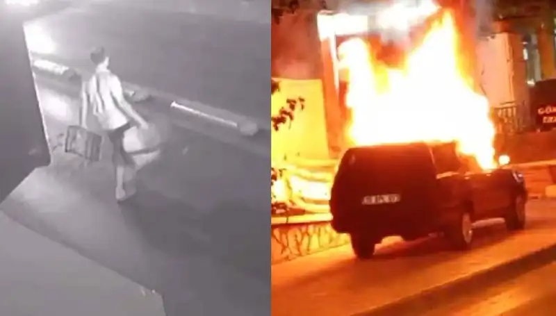 Boşanma Sürecindeki Adam, Eşinin Araçlarını Korkunç Şekilde Yaktı