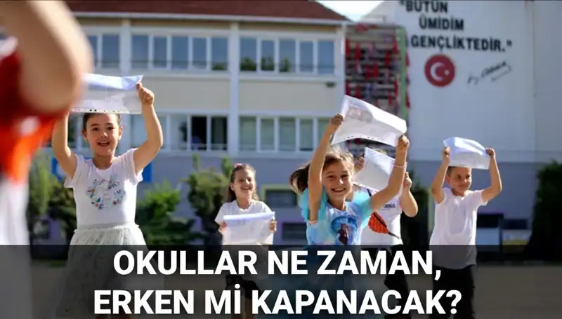 Okullar Ne Zaman Kapanacak? 2025 Yaz Tatiliyle İlgili Merak Edilenler