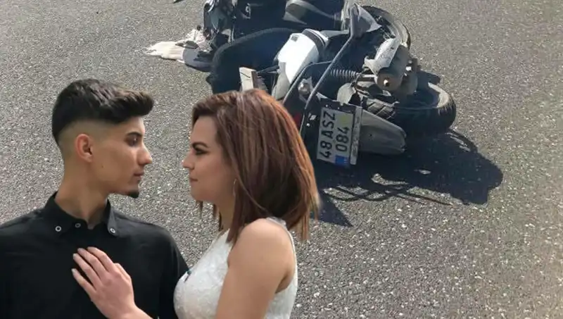 Genç Çiftin Motosiklet Kazası: Hayaller Bir Anlık Dikkatsizlikle Son Buldu