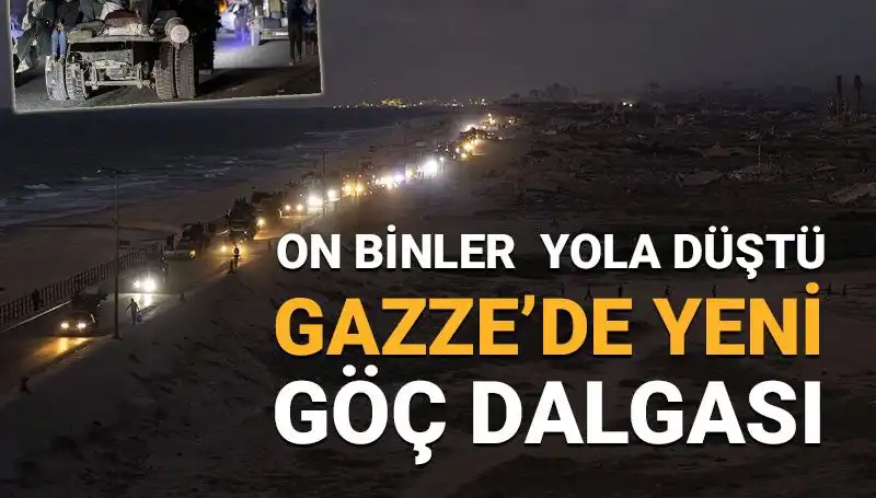 Gazze’de Patlayan Kriz: Yeni Göç Dalgası Başladı