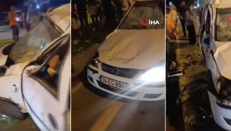 İstanbul Sahil Yolunda Ucuz Atlatılan Kazanın Detayları Ortaya Çıktı!