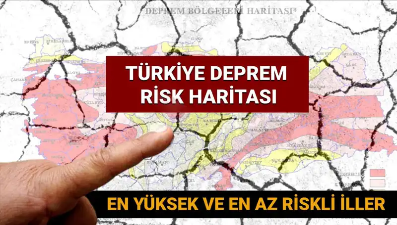 2025 Türkiye Deprem Riski Haritası: Hangi İller Tehlikede?