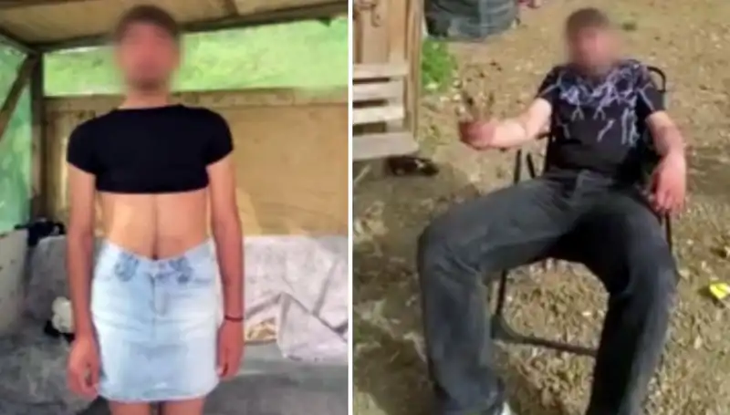 Hırsızları Yakalayan İki Arkadaş, Kadın Kıyafeti Giydirip Video Çekti