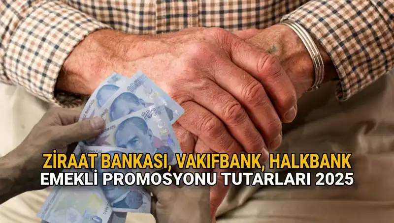 Emekli Banka Promosyonu 2025: Ziraat, VakıfBank ve HalkBank Ne Ödüyor?