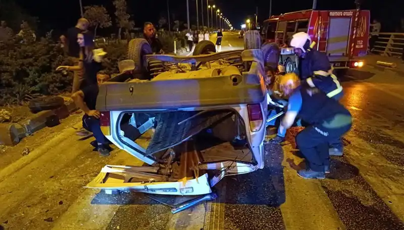 Kavşakta Feci Kaza: 7 Yaralı, 2’si Durumda Ağır!