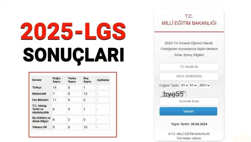 2025 LGS Sınav Sonuçları Ne Zaman Açıklanacak? İşte Bilmeniz Gerekenler