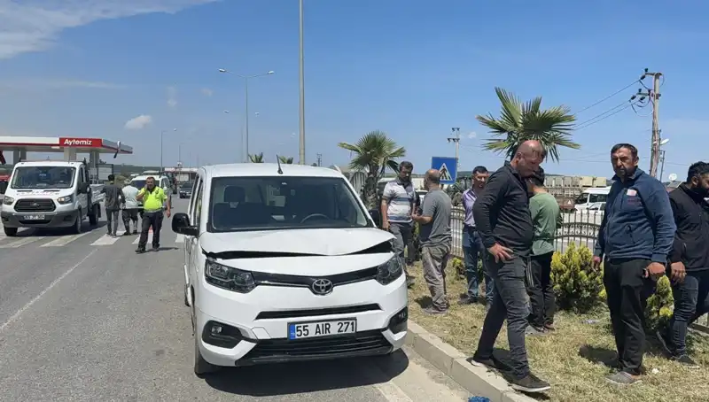 Samsun'da Bisiklet Sürücüsüne Araç Çarpması: Korkunç Kaza!