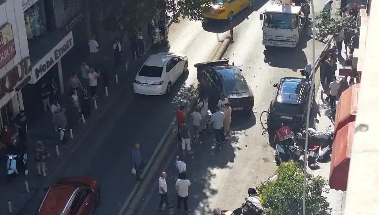 İranlı Sürücünün Heyecan Verici Kazası Şehirde Panik Yarattı