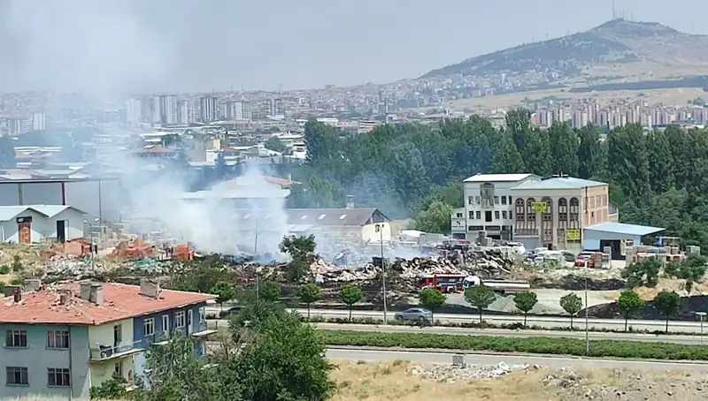 Otluk Alandaki Yangın, Tahrip Edici Sonuçlarıyla Depoyu Küle Çevirdi