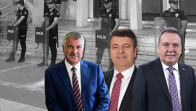 CHP'li Belediye Başkanlarına yönelik gözaltı operasyonu: Zeydan Karalar, Muhittin Böcek ve Abdurrahman Tutdere tutuklandı!