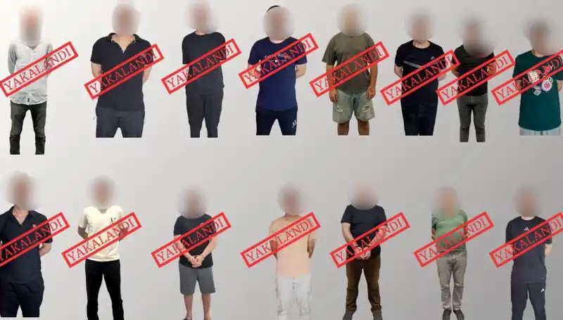 Kırmızı Bültenle Aranan 14 Şüpheli Türkiye'de Ele Geçirildi
