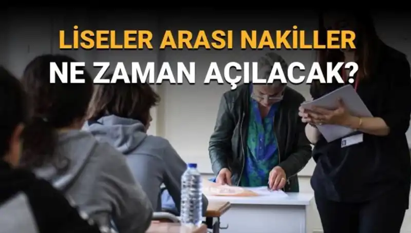 Liseler Arası Nakiller için Tarihler Belli Oldu: LGS 1. ve 2. Nakil Takvimi