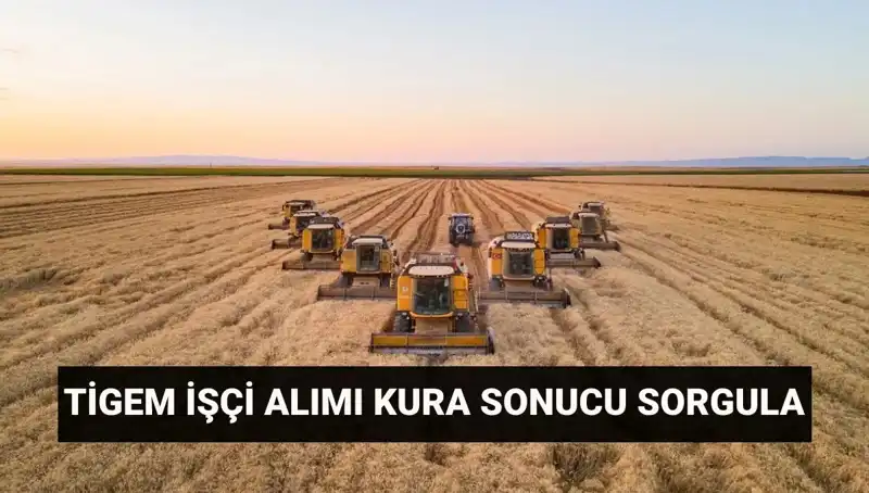 Tarım İşletmeleri Genel Müdürlüğü 306 İşçi Alımı Kura Sonuçları Açıklandı!