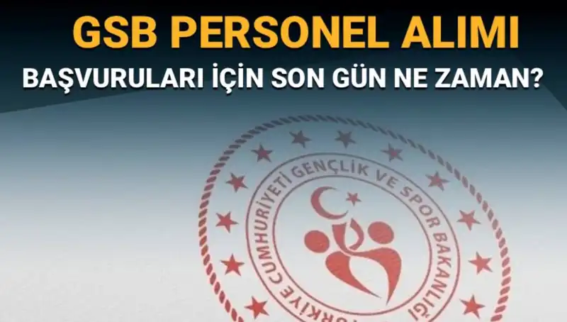 Gençlik ve Spor Bakanlığı'ndan Personel Alımı: Başvurular Nasıl Yapılacak?