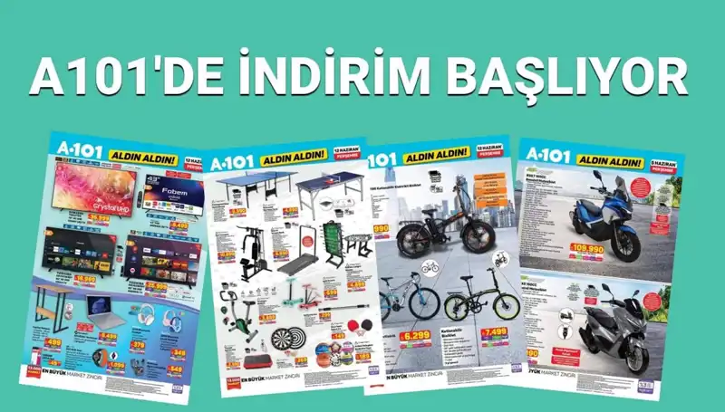 A101 12 Haziran Aktüel Kataloğu İle Alışveriş Keyfi Başlıyor!